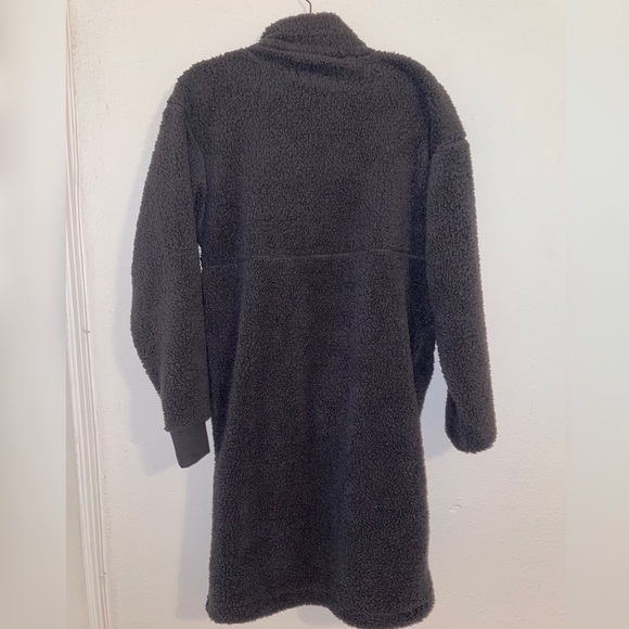 NWOT Fashion Nova Sherpa Longline Jacket - Picture 3 of 4
